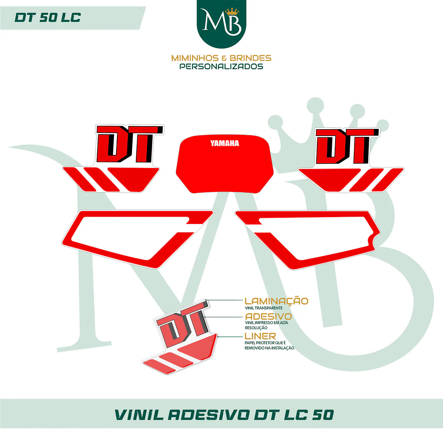KIT AUTOCOLANTES DT LC 50 Completo 01 2