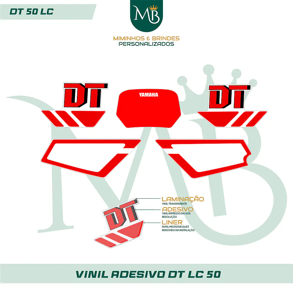 KIT AUTOCOLANTES DT LC 50 Completo 01 2
