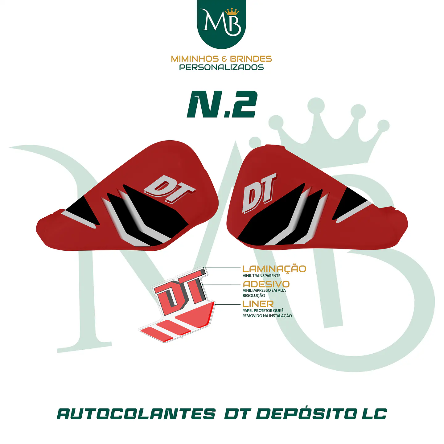 KIT AUTOCOLANTE DEPÓSITO DT LC 50 4