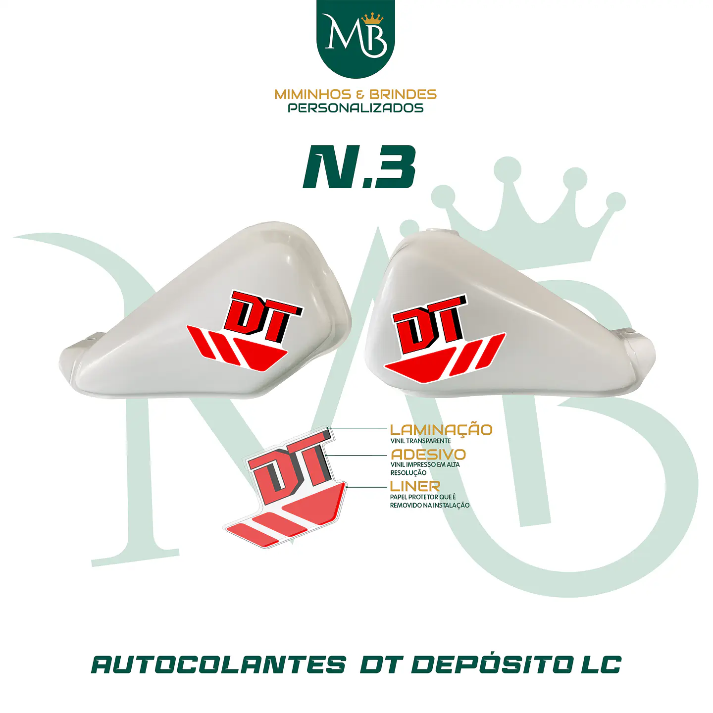 KIT AUTOCOLANTE DEPÓSITO DT LC 50 6