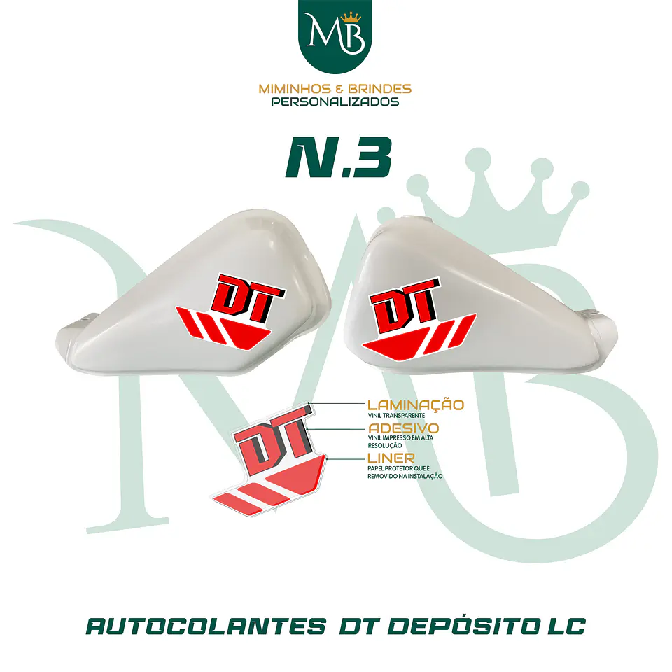 KIT AUTOCOLANTE DEPÓSITO DT LC 50 6