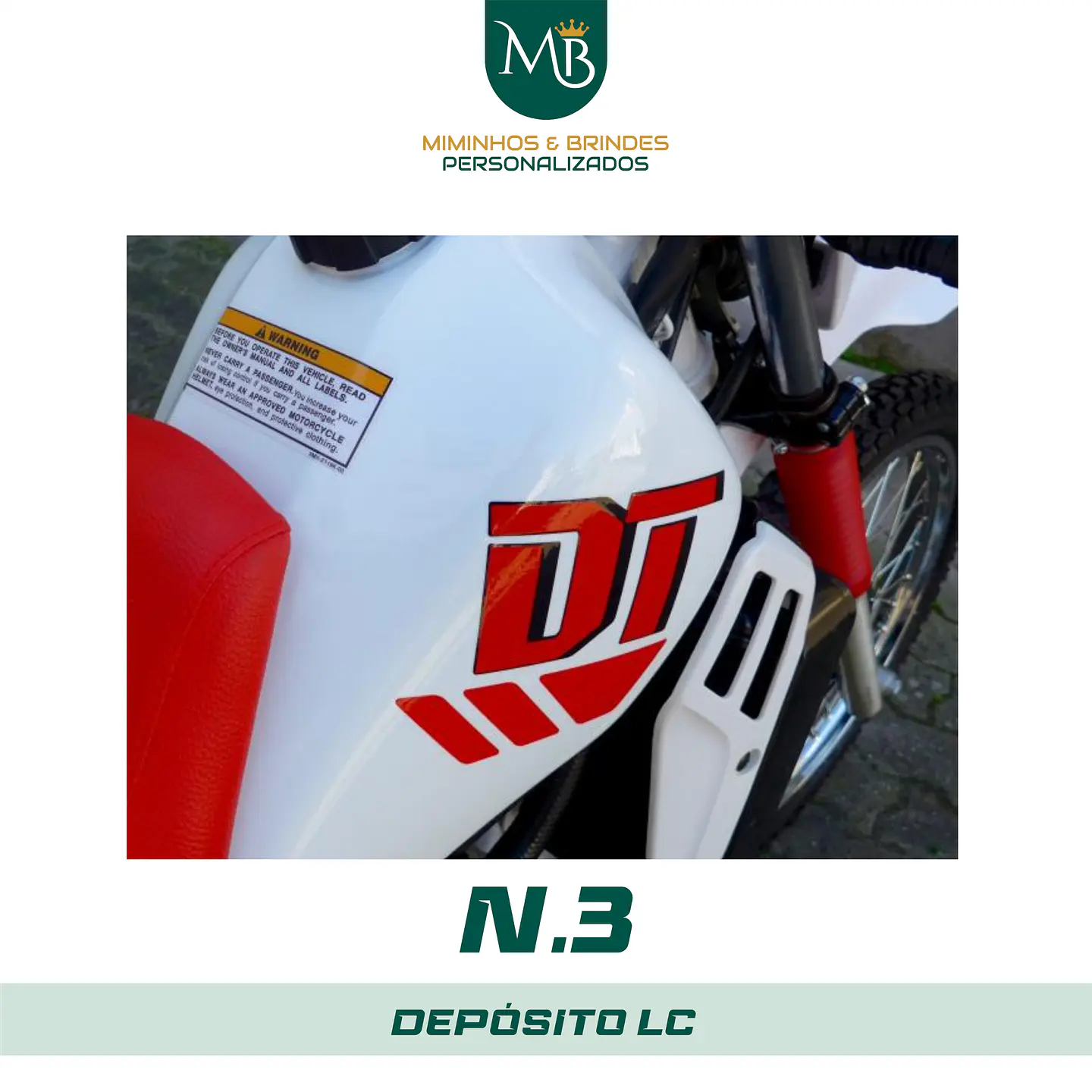 KIT AUTOCOLANTE DEPÓSITO DT LC 50 7