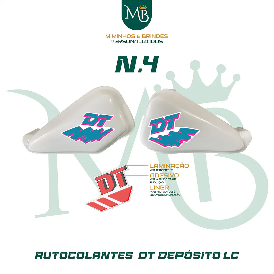 KIT AUTOCOLANTE DEPÓSITO DT LC 50 8