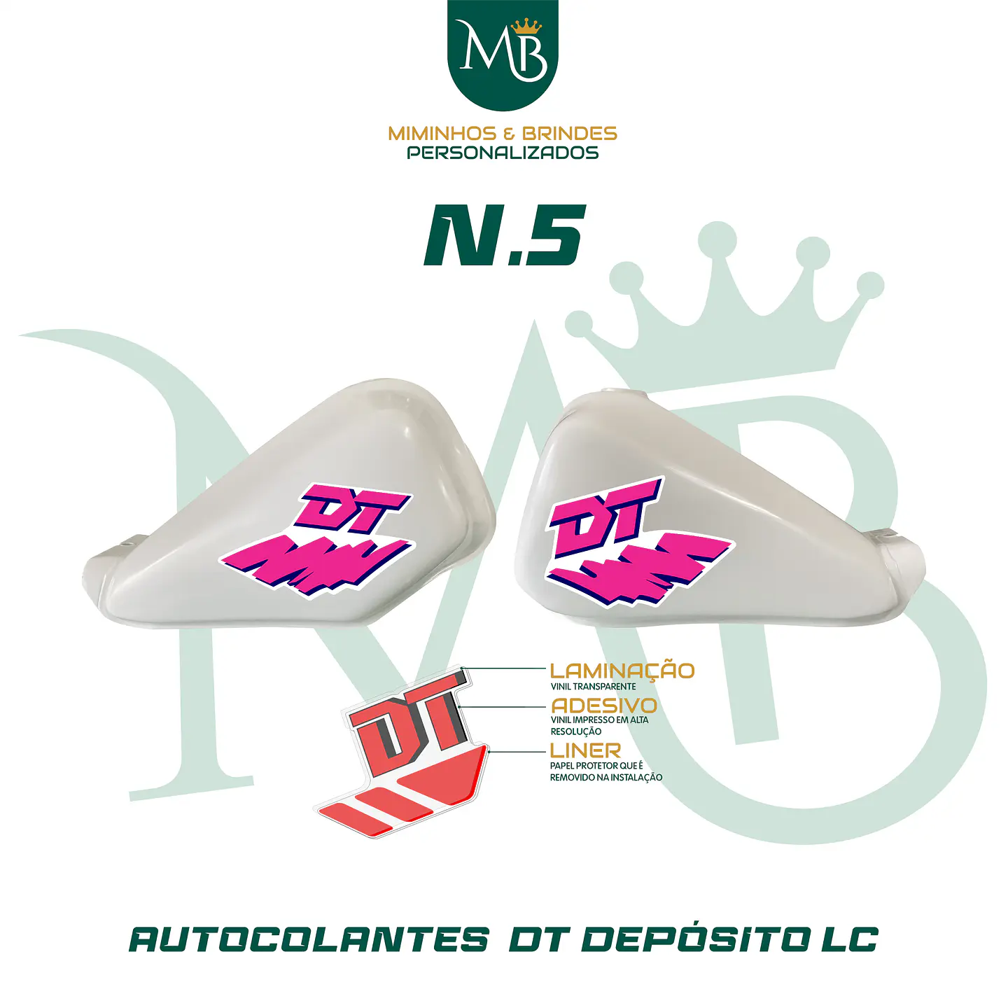 KIT AUTOCOLANTE DEPÓSITO DT LC 50 10