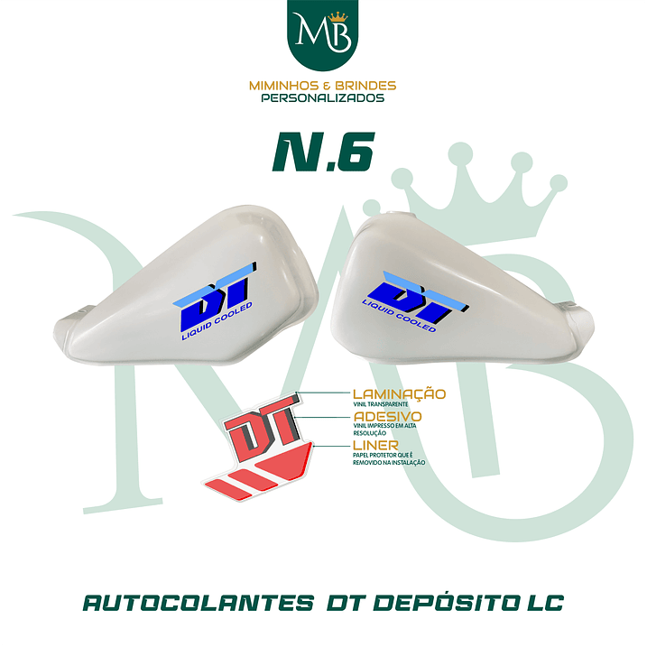 KIT AUTOCOLANTE DEPÓSITO DT LC 50 12