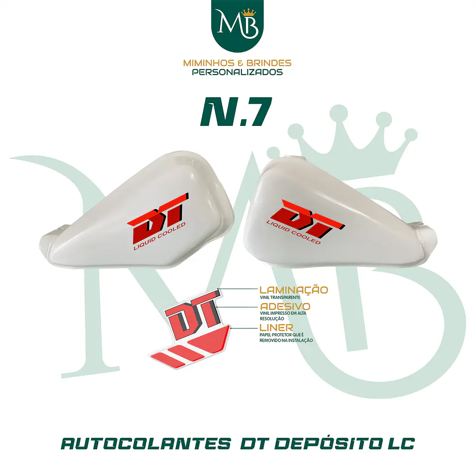 KIT AUTOCOLANTE DEPÓSITO DT LC 50 14