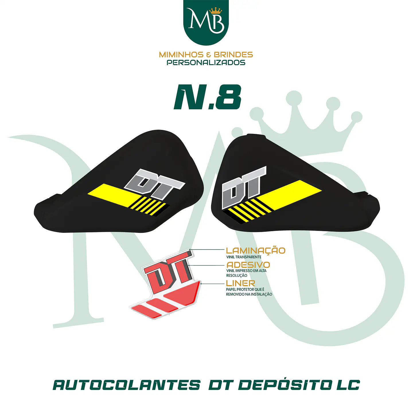 KIT AUTOCOLANTE DEPÓSITO DT LC 50 16