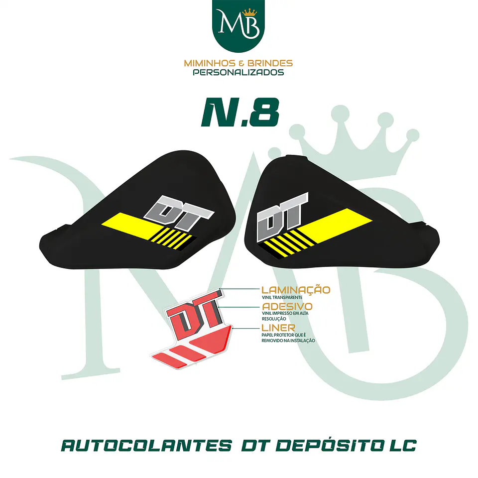 KIT AUTOCOLANTE DEPÓSITO DT LC 50 16