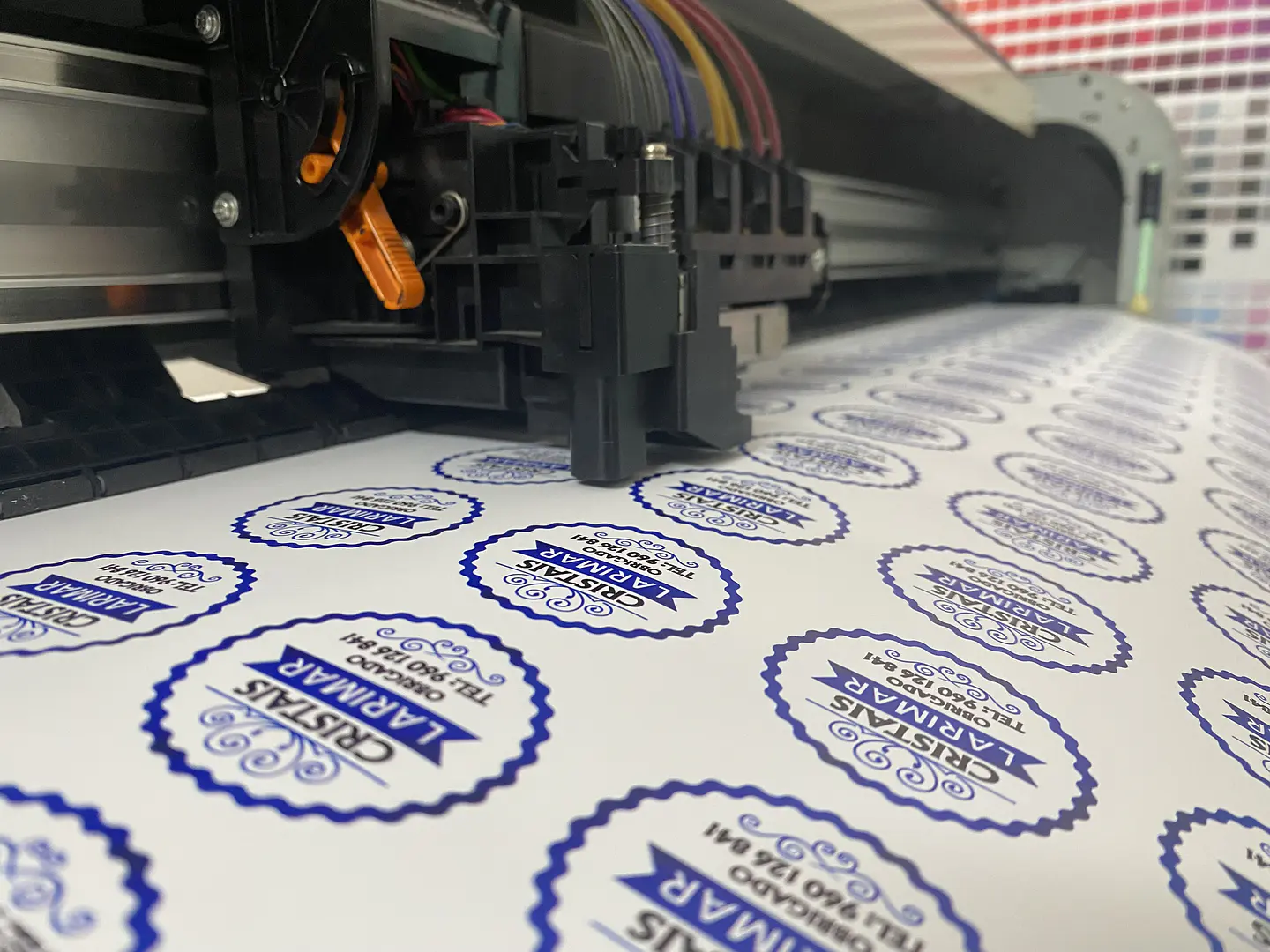 Etiquetas Autocolantes sem Laminação 1