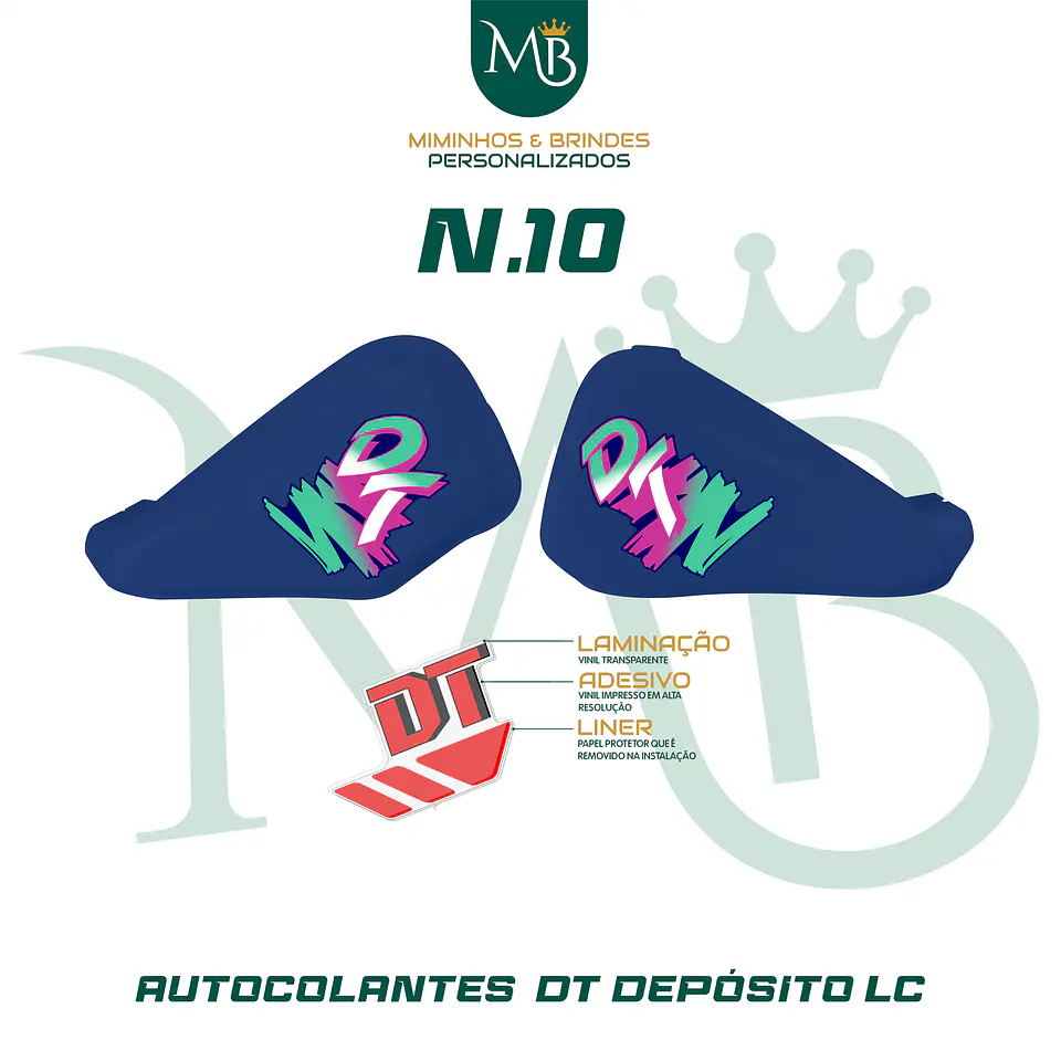 KIT AUTOCOLANTE DEPÓSITO DT LC 50 20