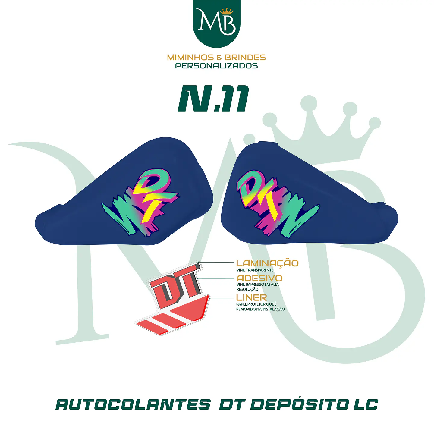 KIT AUTOCOLANTE DEPÓSITO DT LC 50 22