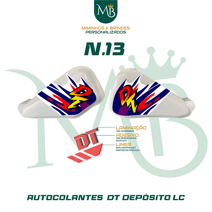 KIT AUTOCOLANTE DEPÓSITO DT LC 50 26