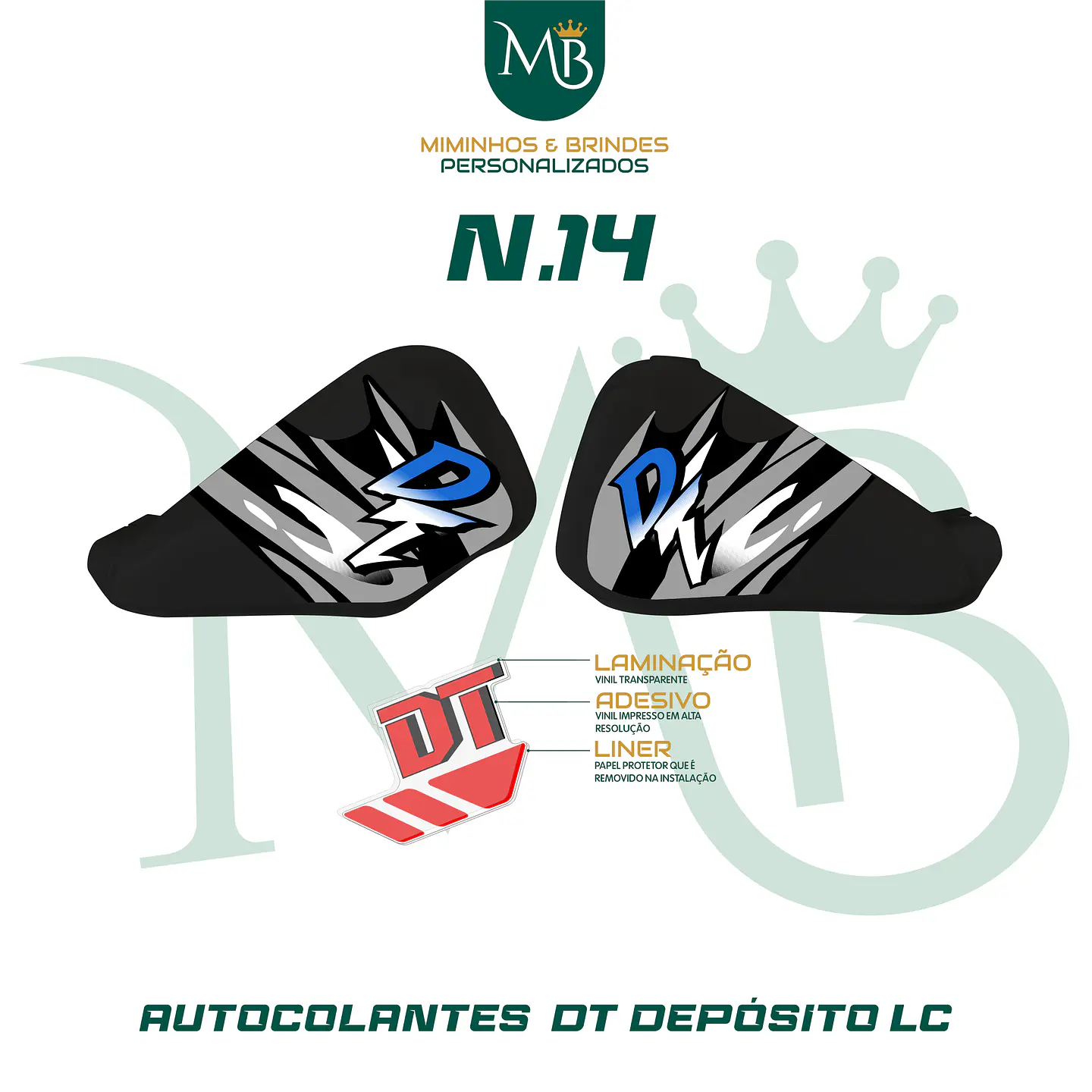 KIT AUTOCOLANTE DEPÓSITO DT LC 50 28