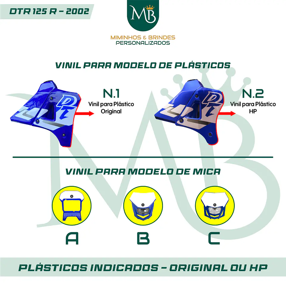 KIT AUTOCOLANTE DTR 125R - 2002 YAMAHA 01 3