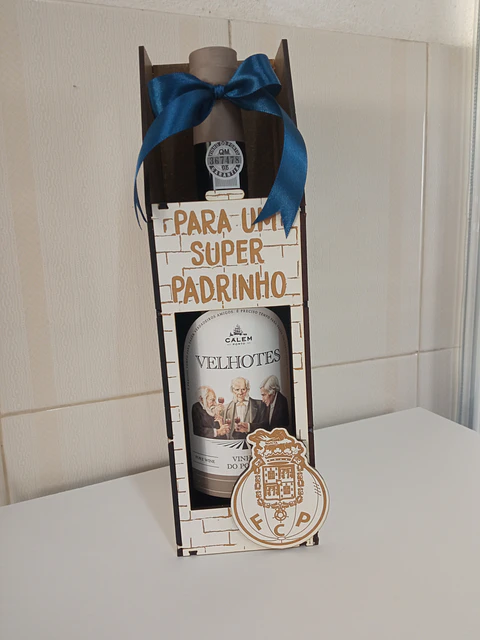 Caixa Vinho Super Padrinho 