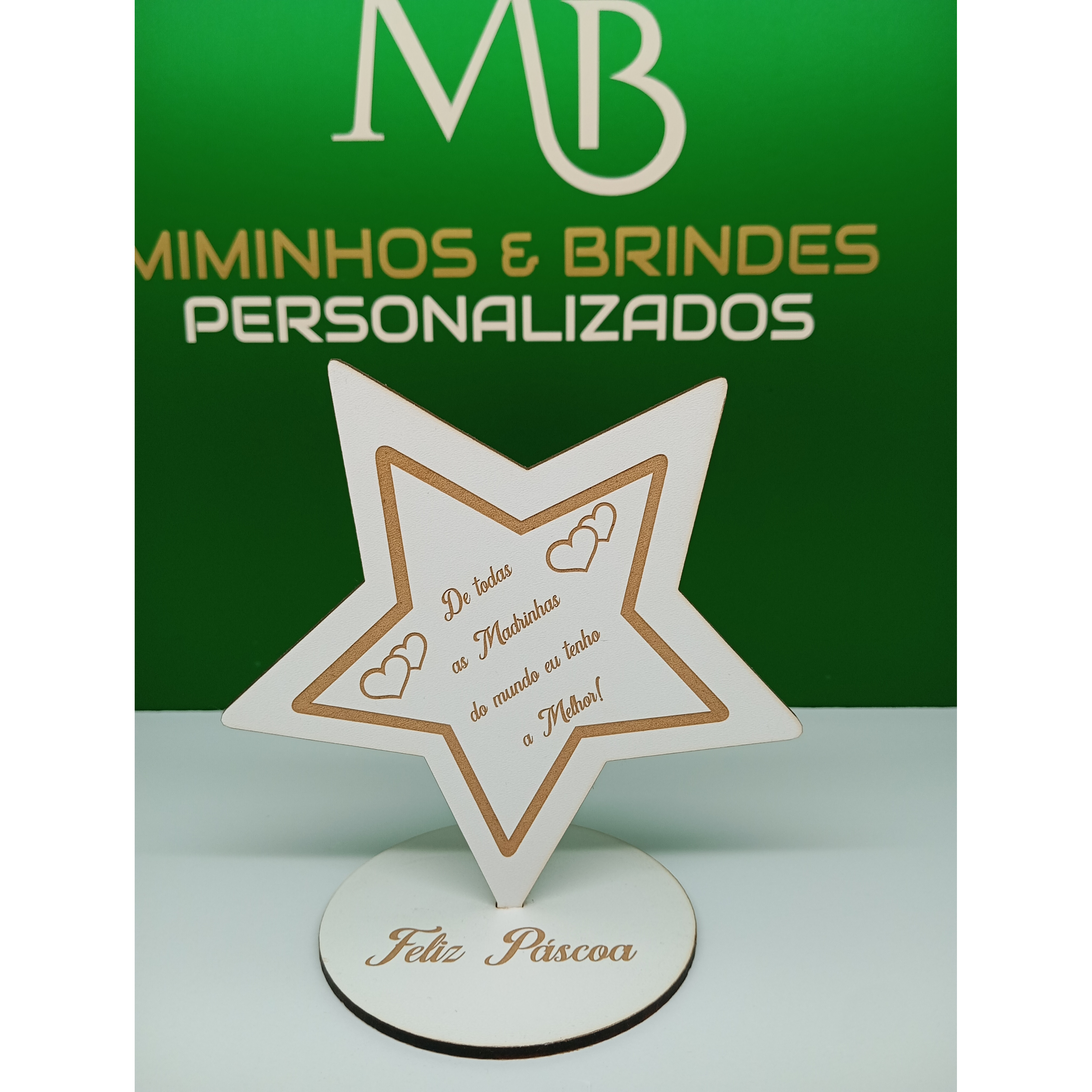 Estrela Pascoa Personalizada  1