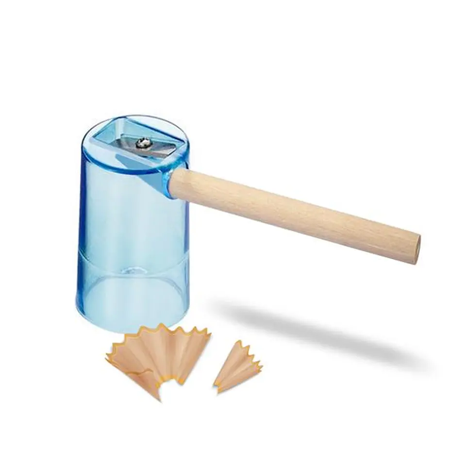 Conjunto de 6 Lápis de Cor com Afiador 6