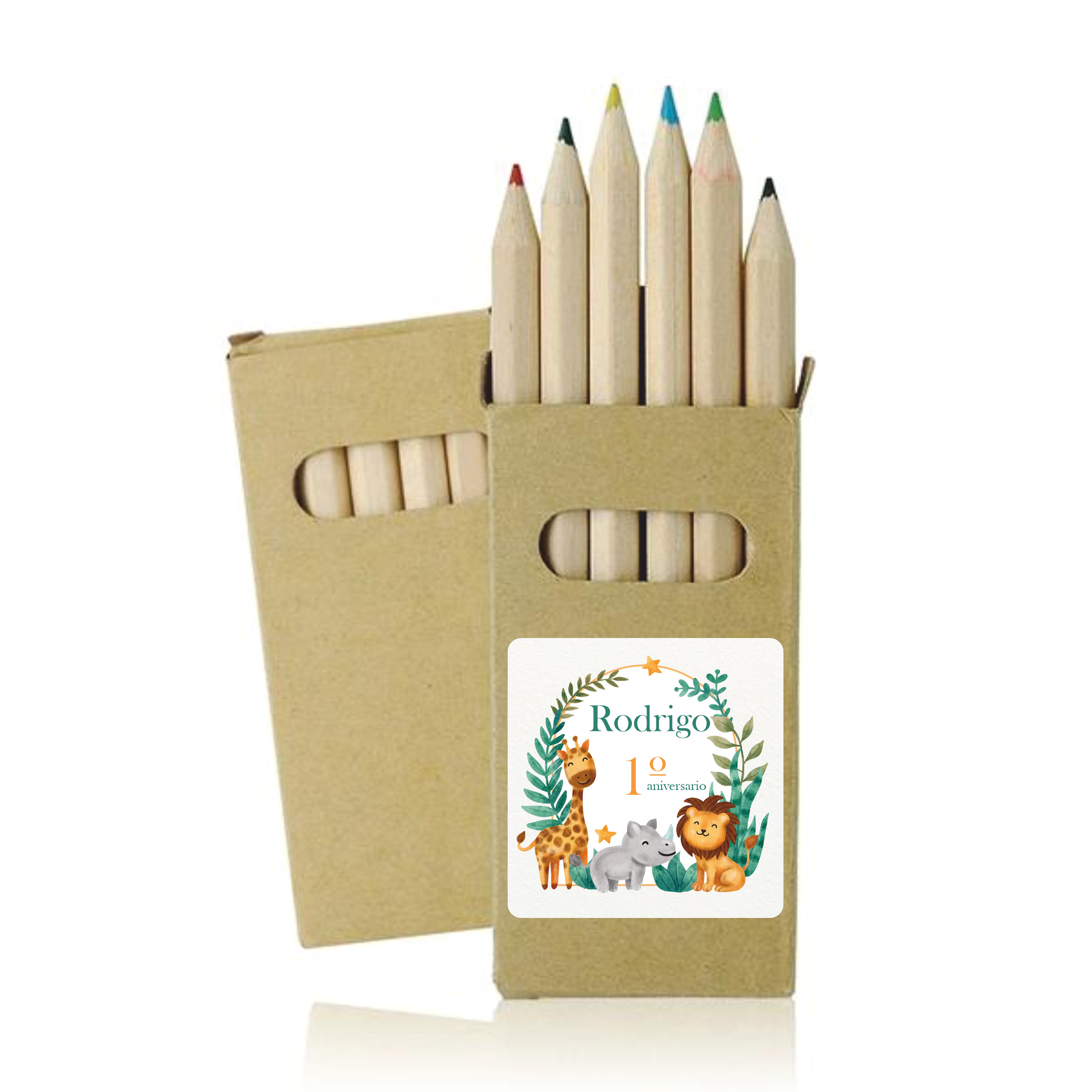 Lembrança Conjunto de 6 Lápis de Cor 1