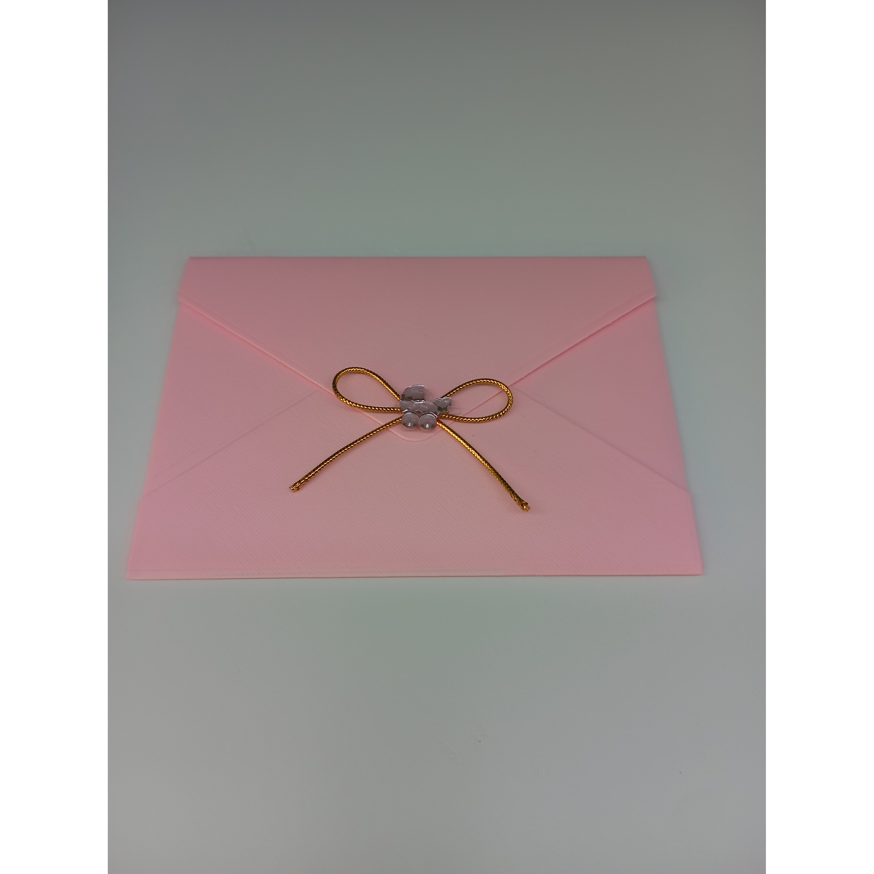 Convite Batizado rosa  3