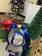 Bola Natal acrílico Nome  Azul 1 - Thumbnail 2