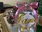 Bola Natal Acrílico Nome Rosa 1 - thumbnail 2