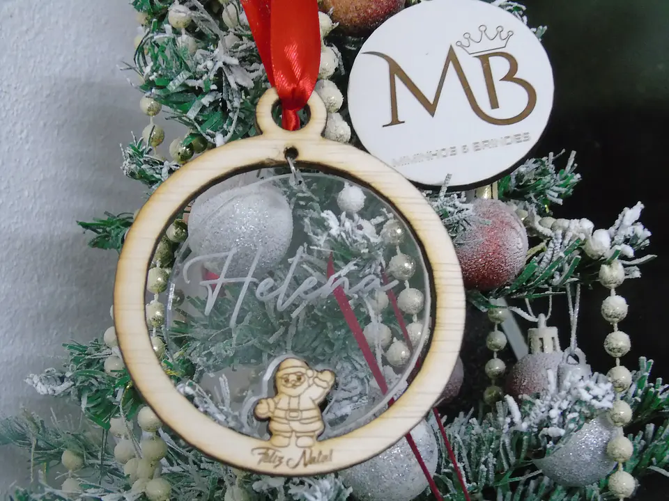 Bola Natal Nome  5