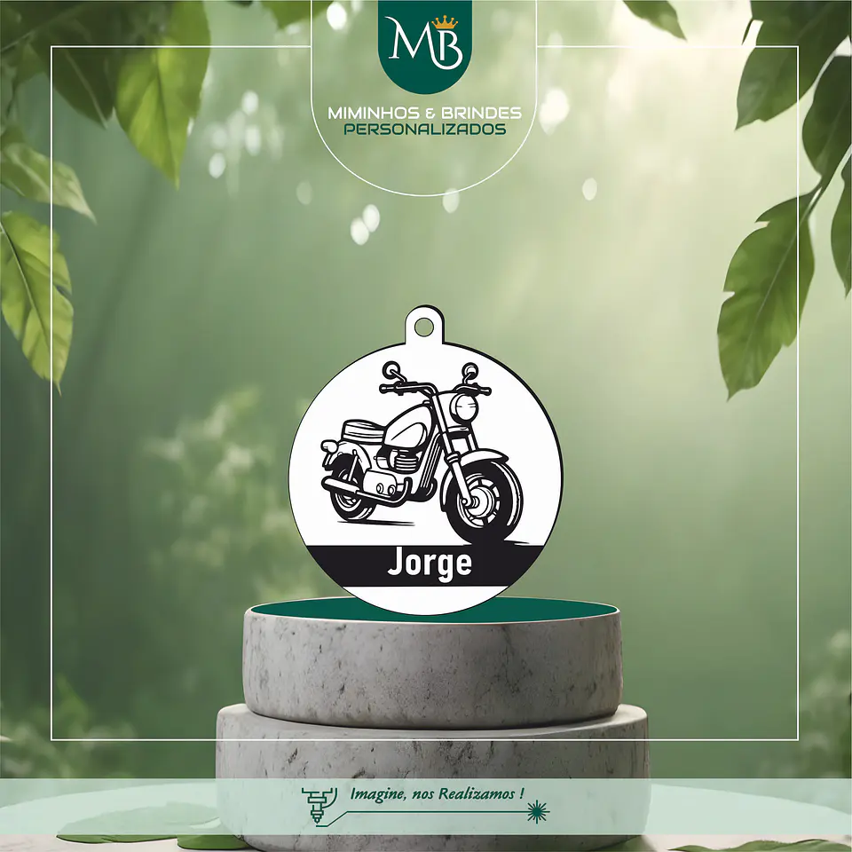 Bola de Natal Moto  1