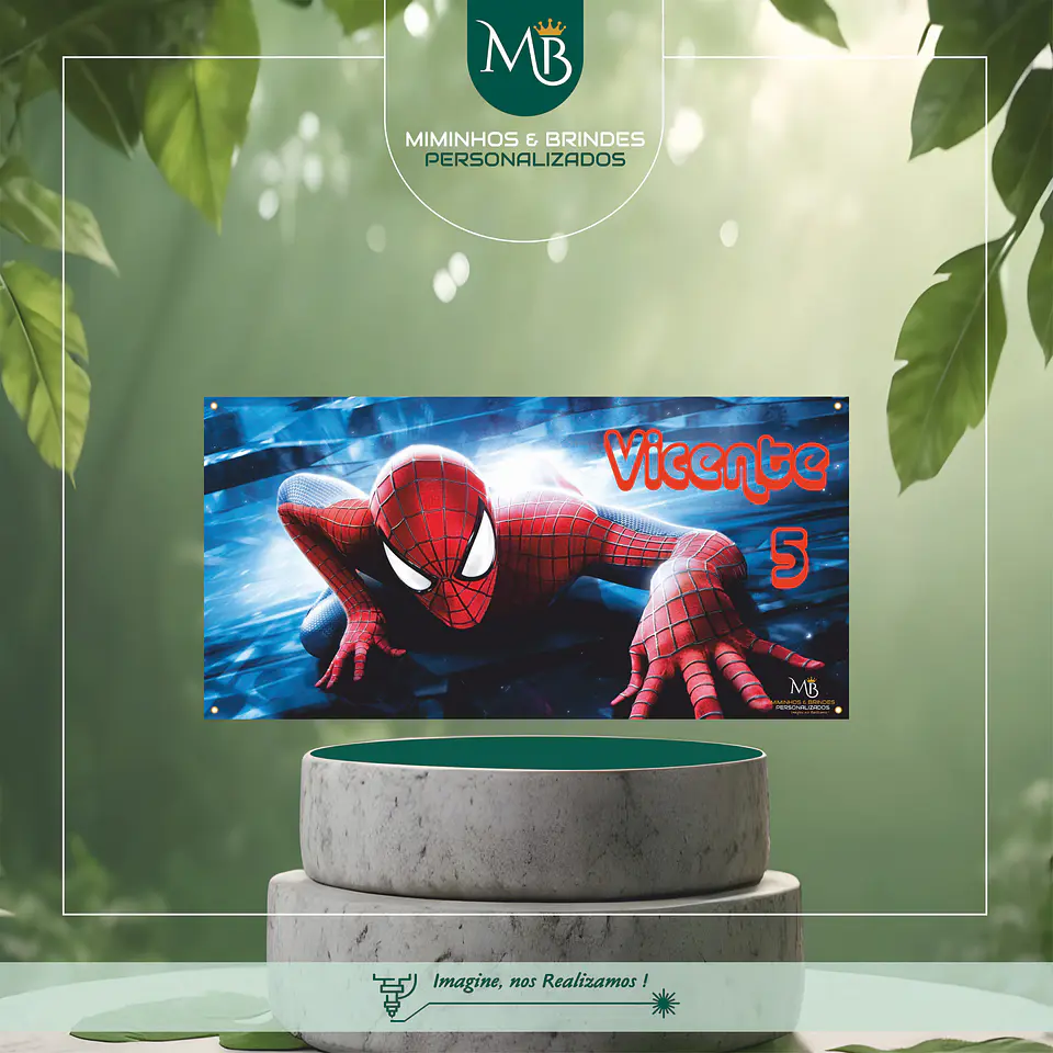 Lona Homem Aranha  1