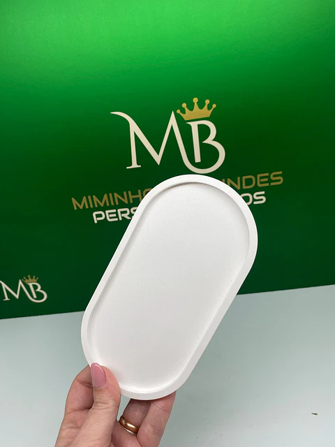 Base Oval Gesso 