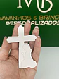 Cruz com Menino (a)  em Oração em Gesso Perfumado - thumbnail 2