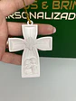 Cruz com Sagrada Família em Gesso Perfumado - Thumbnail 2