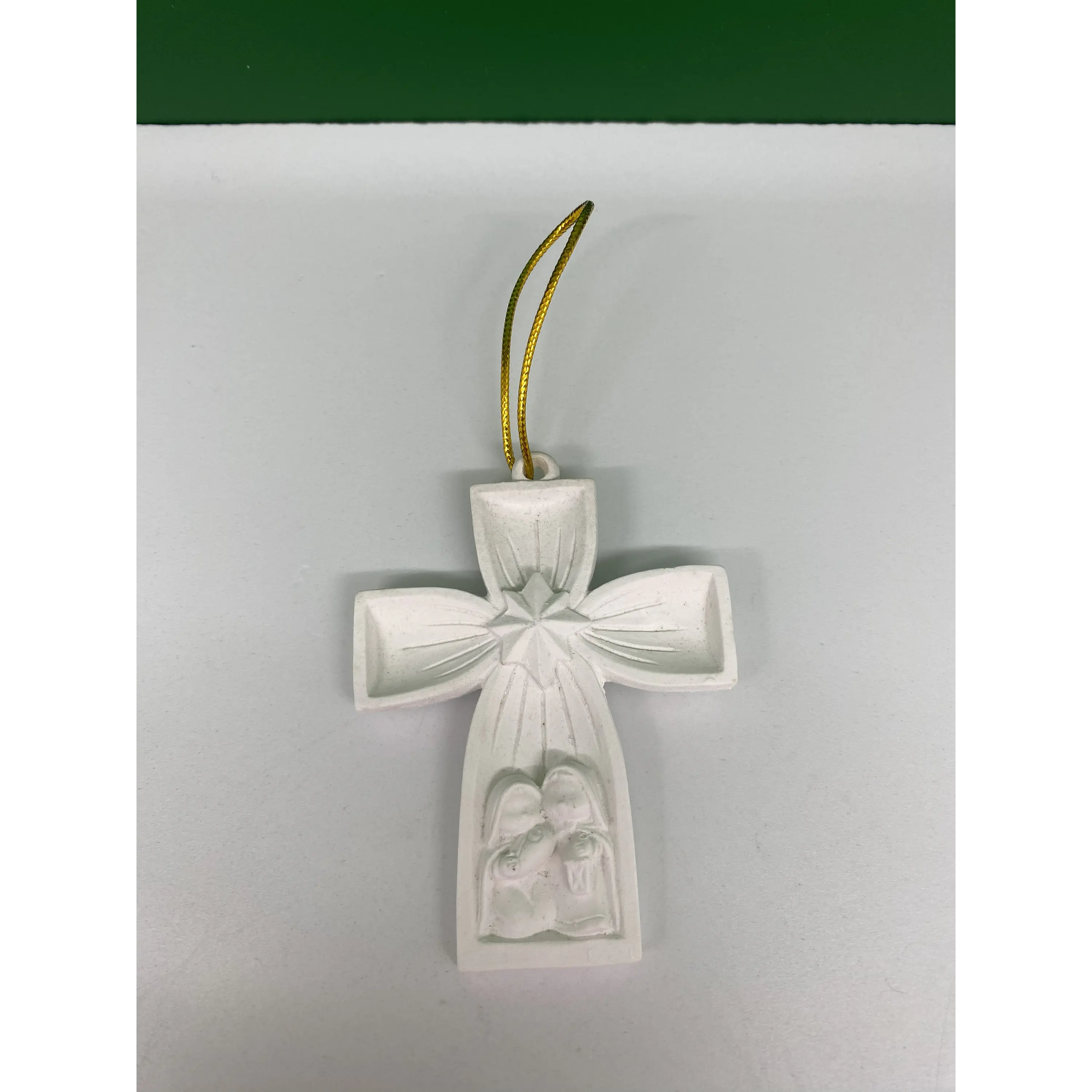 Cruz com Sagrada Família em Gesso Perfumado 3