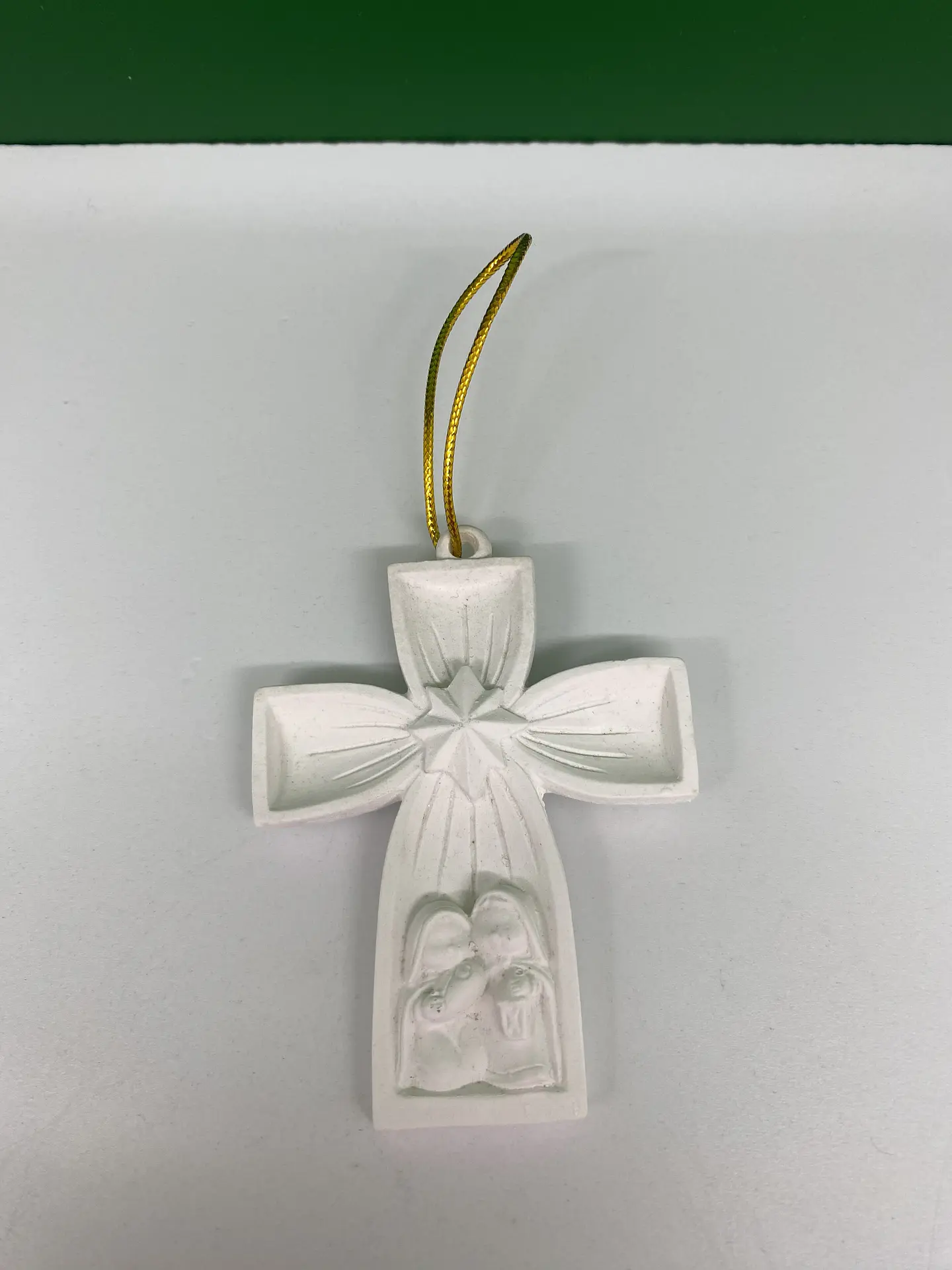 Cruz com Sagrada Família em Gesso Perfumado 3
