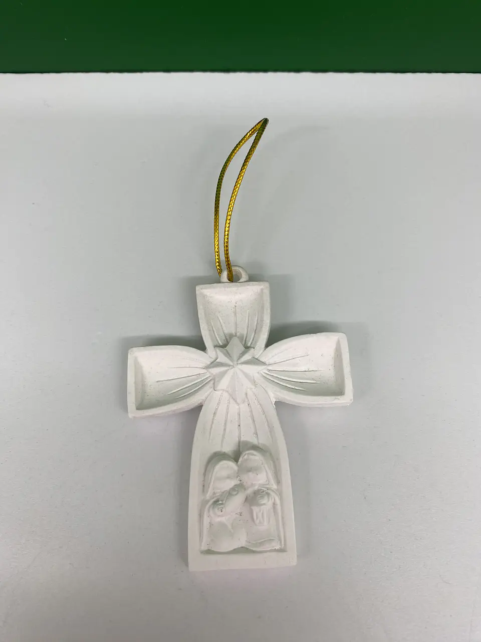 Cruz com Sagrada Família em Gesso Perfumado 3
