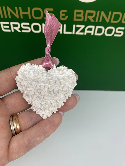 Coração Gesso Perfumado 