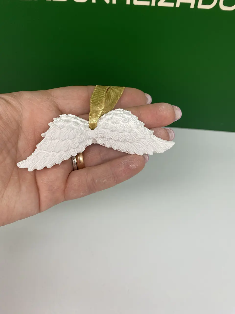 Asas de Anjo em Gesso Perfumado 3