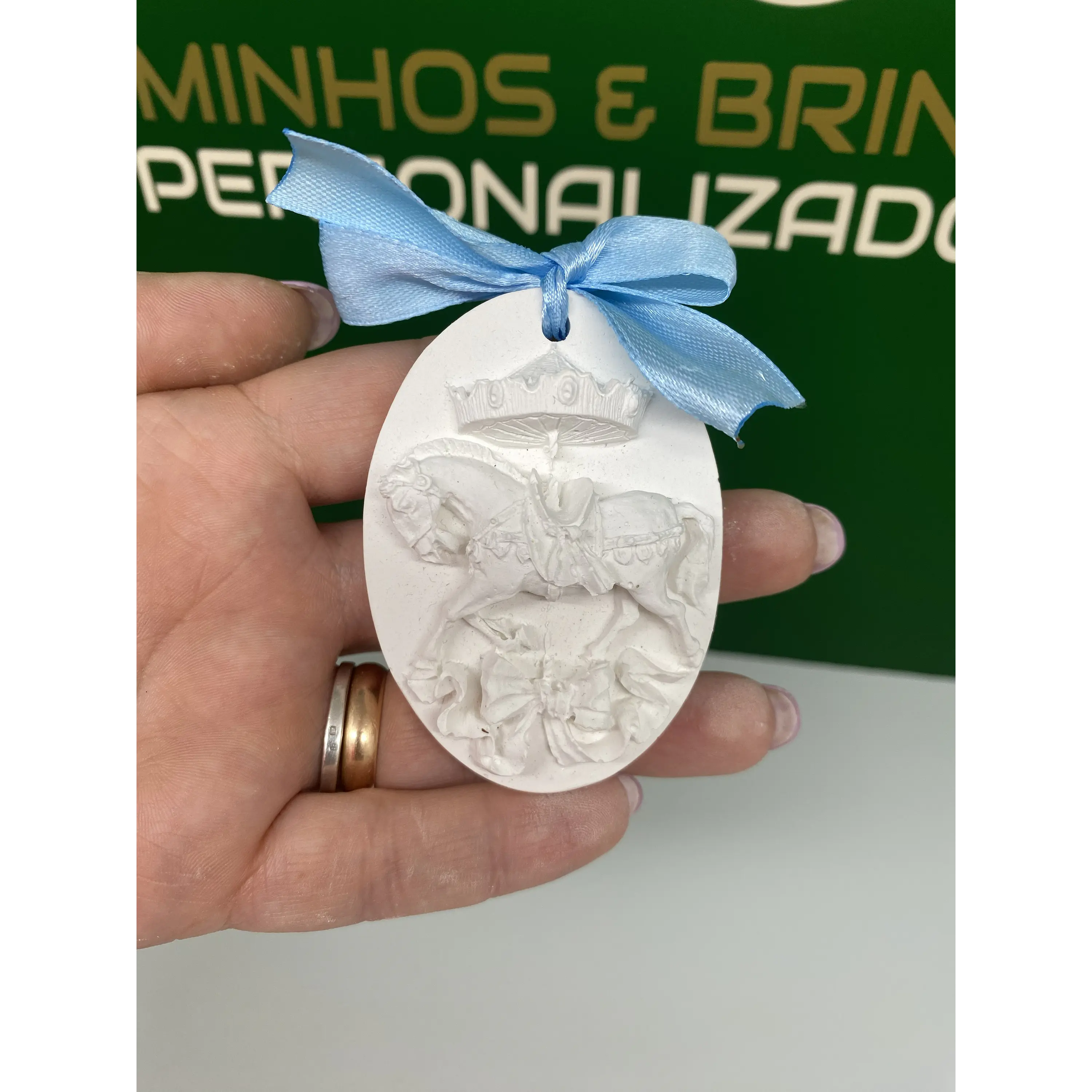 Cavalo de Carrossel em Gesso Perfumado 2
