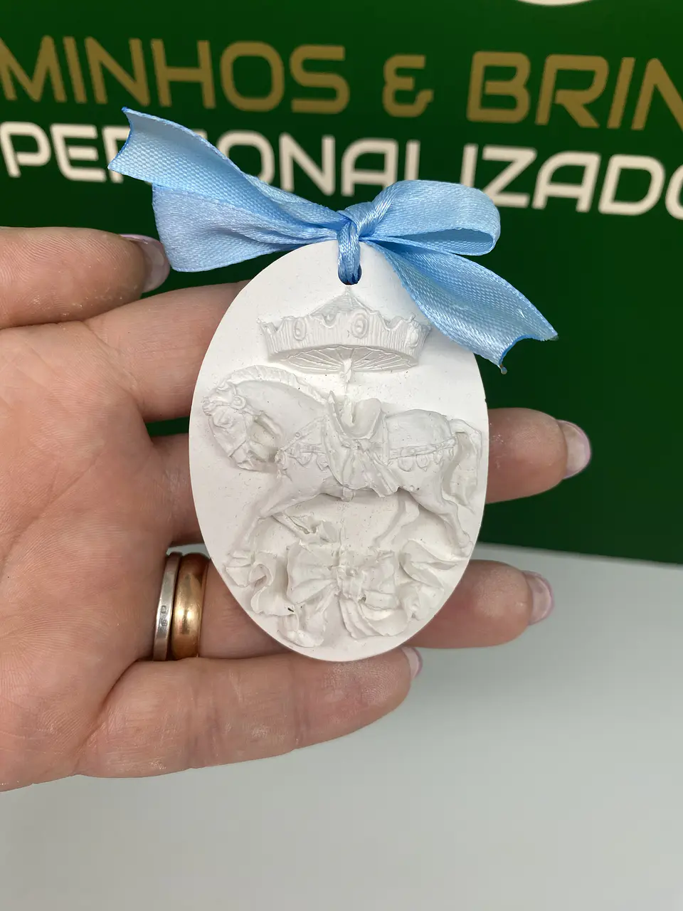Cavalo de Carrossel em Gesso Perfumado 2