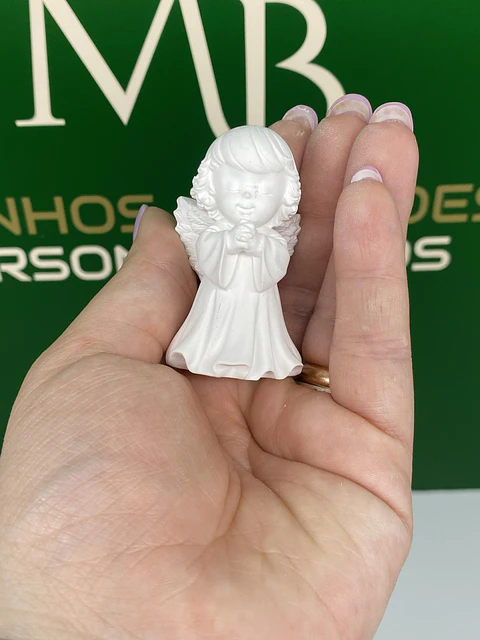 Anjo em Oração em Gesso Perfumado