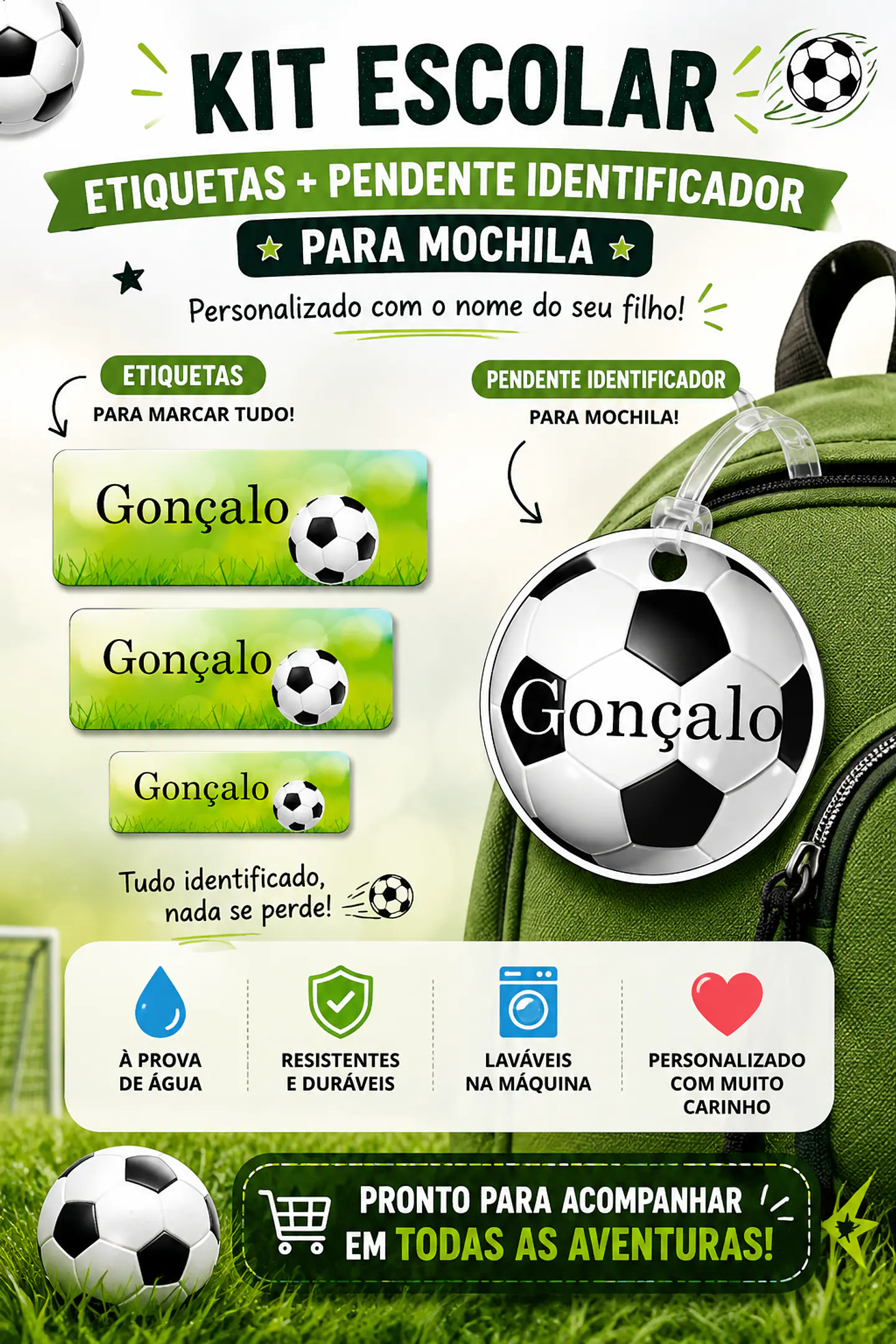 🎒 Kits Escolares Personalizados 2