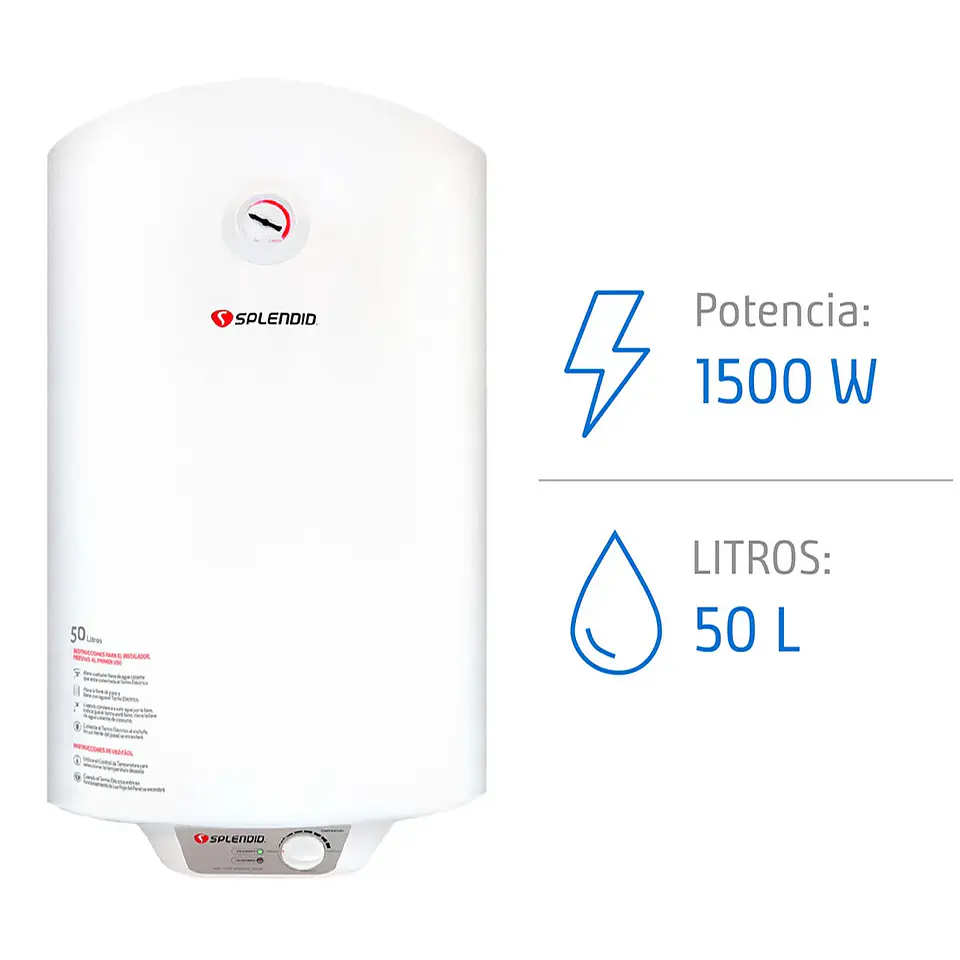 Termo Eléctrico 50 Litros 2