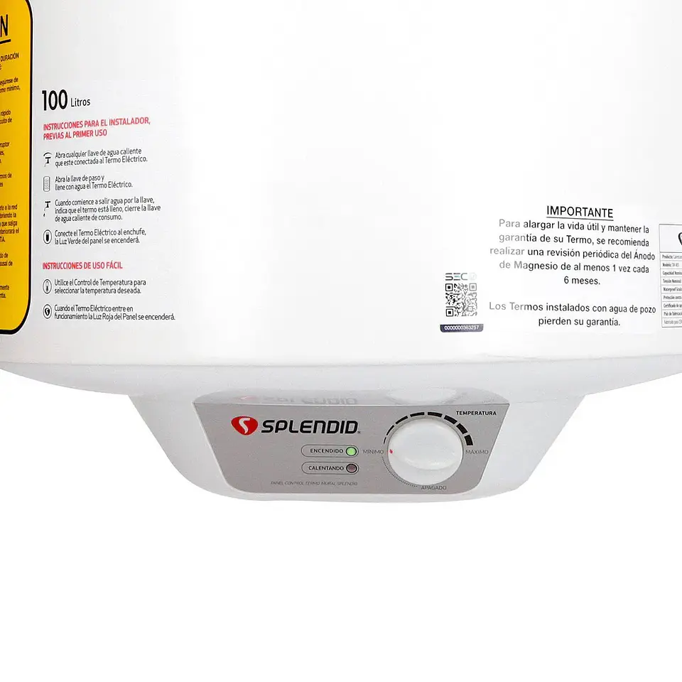 Termo Eléctrico 100 Litros 4