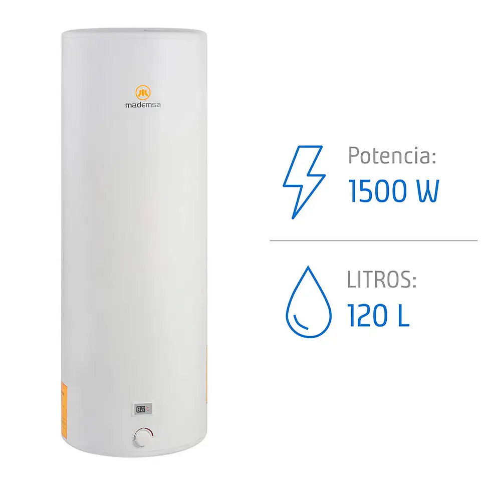 Termo Eléctrico 120 Litros 2