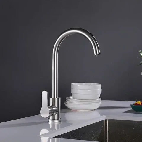 Griferia Cocina New Home 1 Jet Brushed