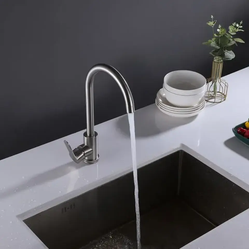 Griferia Cocina New Home 1 Jet Brushed 2