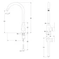 Griferia Cocina New Home 1 Jet Brushed - Miniatura 4