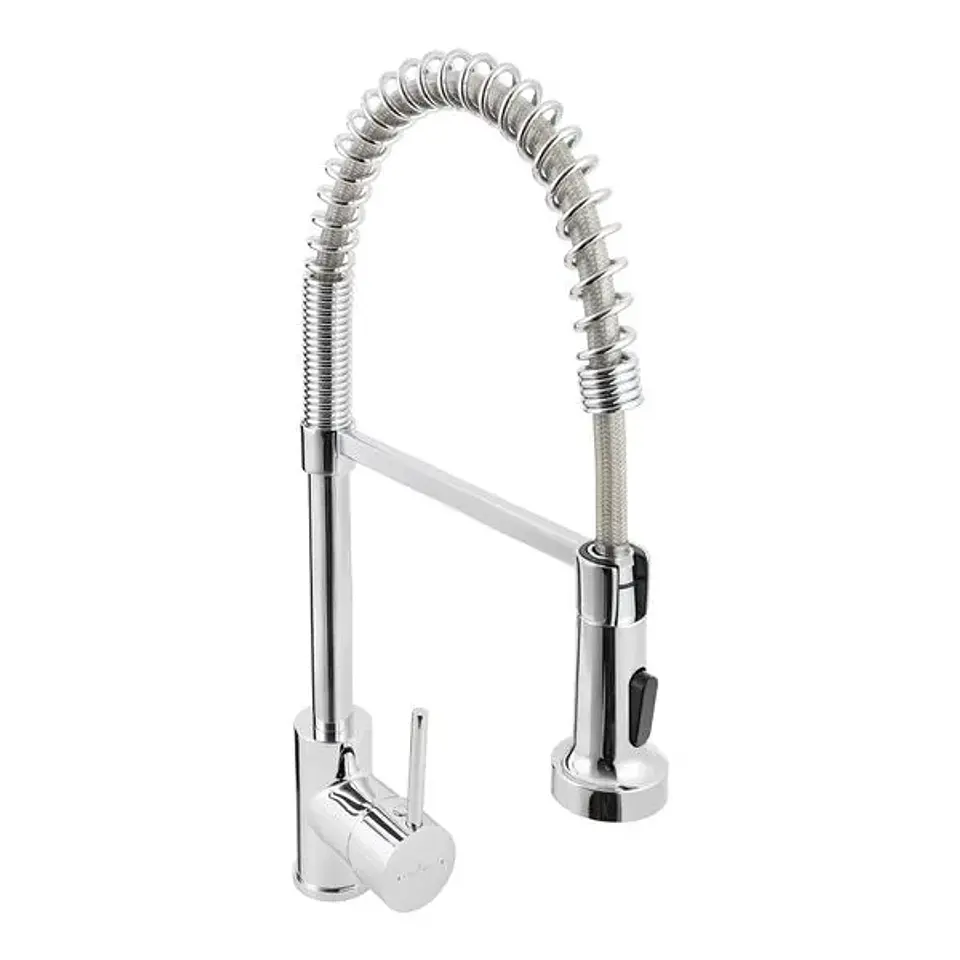 Grifería Cocina Roma Extraíble 1 Jet Cromo 1
