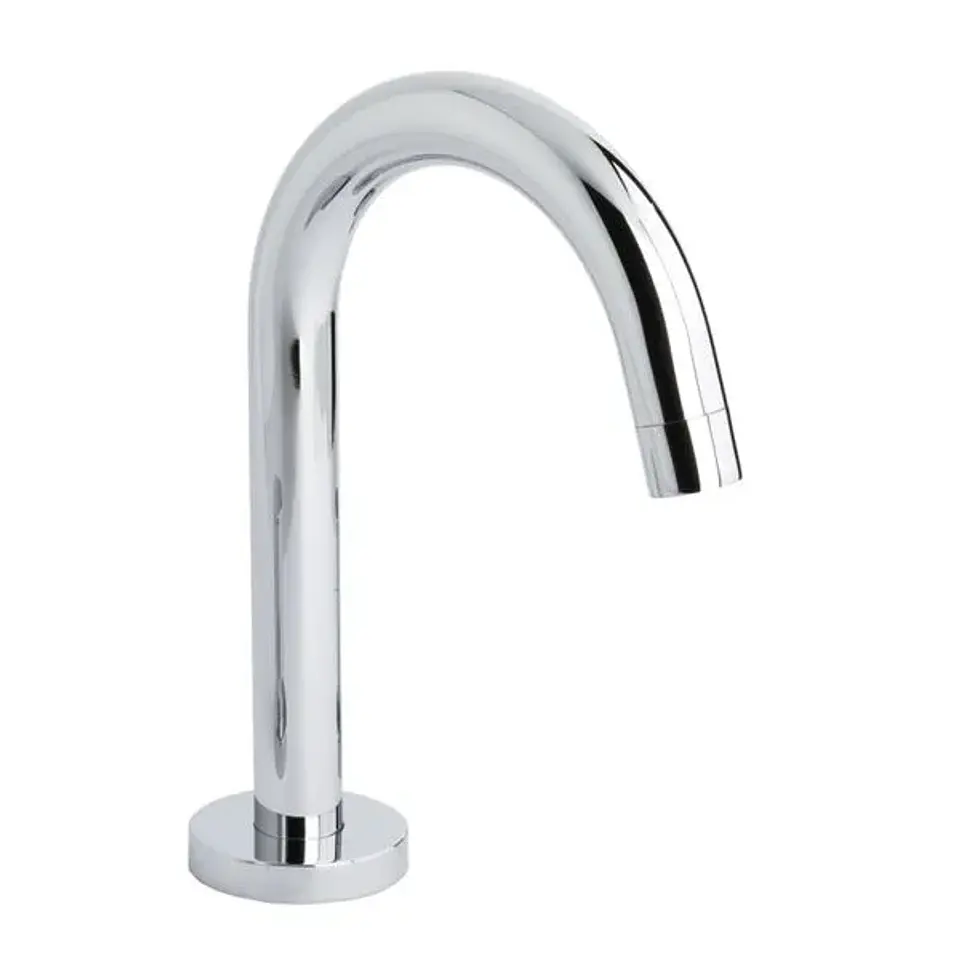 Griferia Lavamanos IXO Bimando sin Desagüe Cromado 240 mm 1