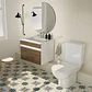 WC Two Piece Atenas-n Rimless Descarga a Muro 180 mm  Comparte Stock Disponi - Miniatura 2