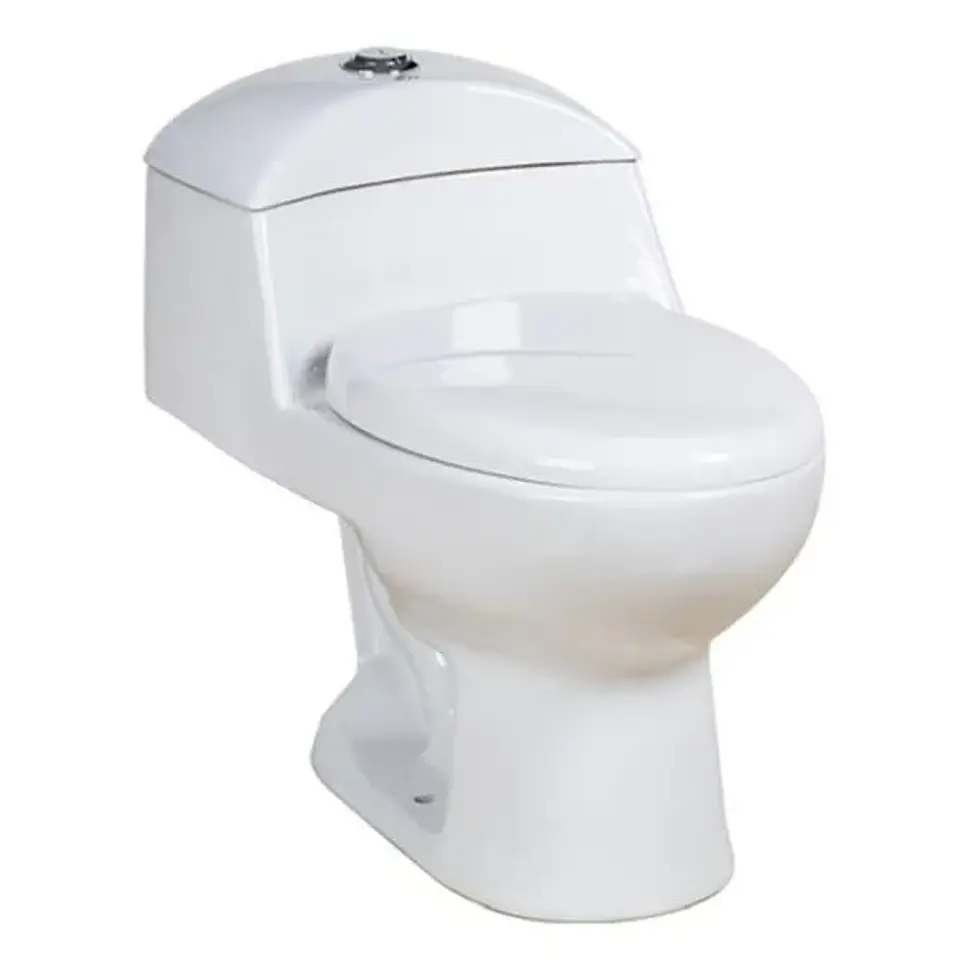 Sanitario One Piece Olimpia Blanco Descarga Piso 300 mm 1